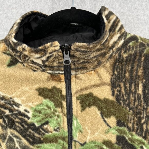 Duxbak Mens Reversible Jacket Size XL Camo Fleece Waterproof Insulated Hunting - Picture 6 of 16